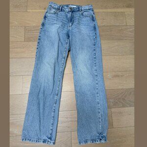 Garage 90's Straight Jeans (Light Wash Blue) - Size 1